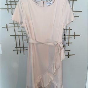 NWT Calvin Klein Formal blue pink dress in size 14